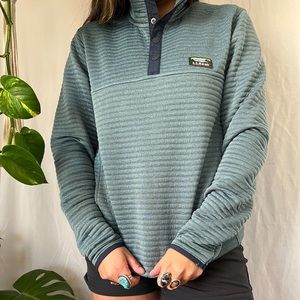 LL Bean Waffle Pullover